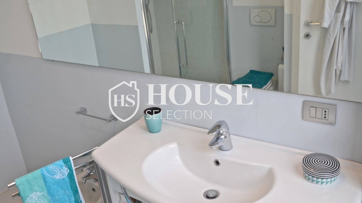 Affitto appartamento monolocale grattacielo skyline, arredato, ascensore, Milano 2