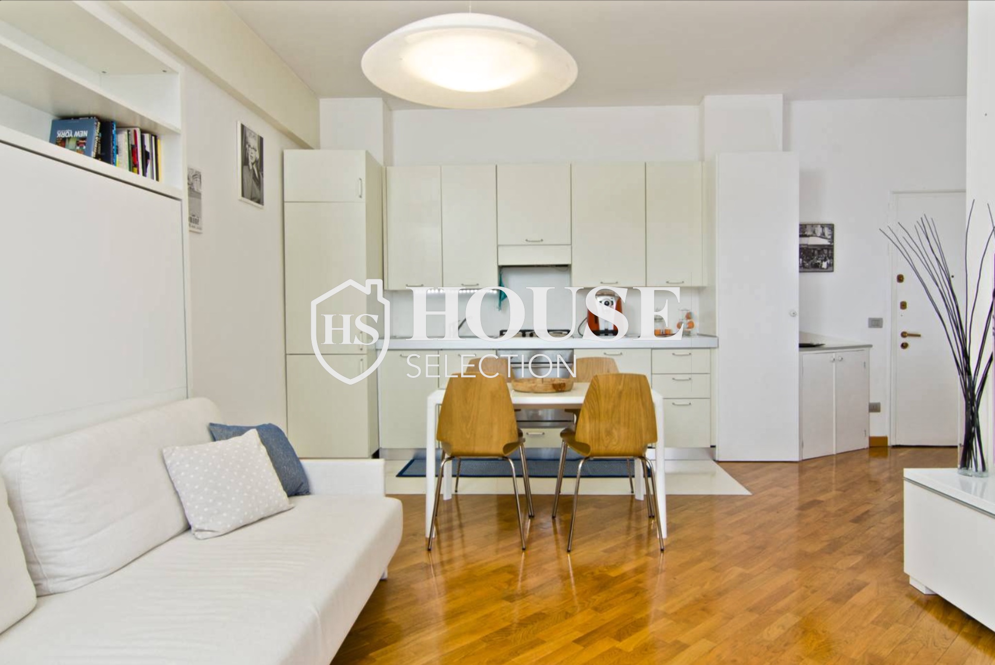 Affitto appartamento monolocale grattacielo skyline, arredato, ascensore, Milano 5