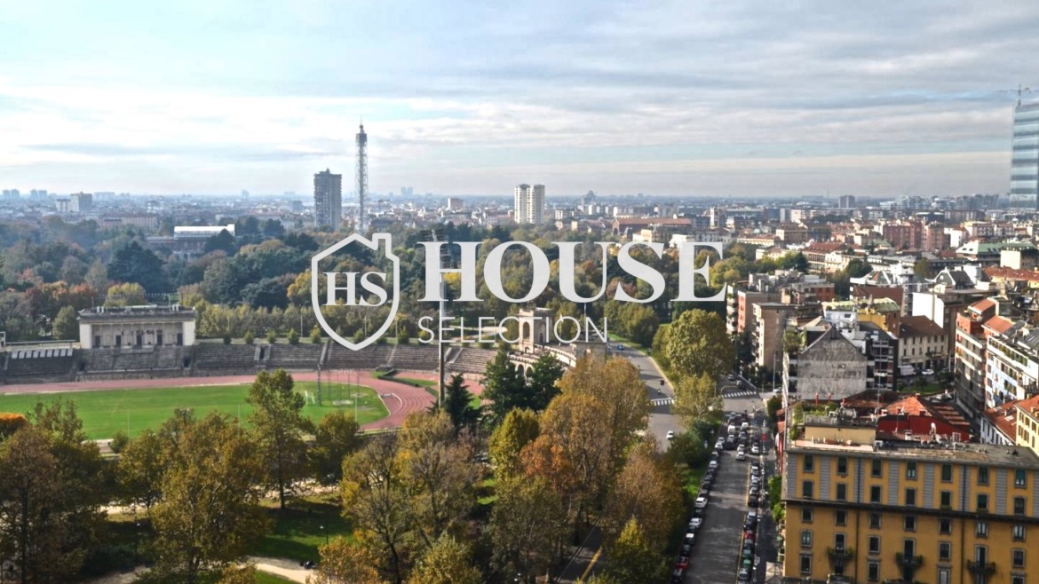 Affitto appartamento monolocale grattacielo skyline, arredato, ascensore, Milano 6