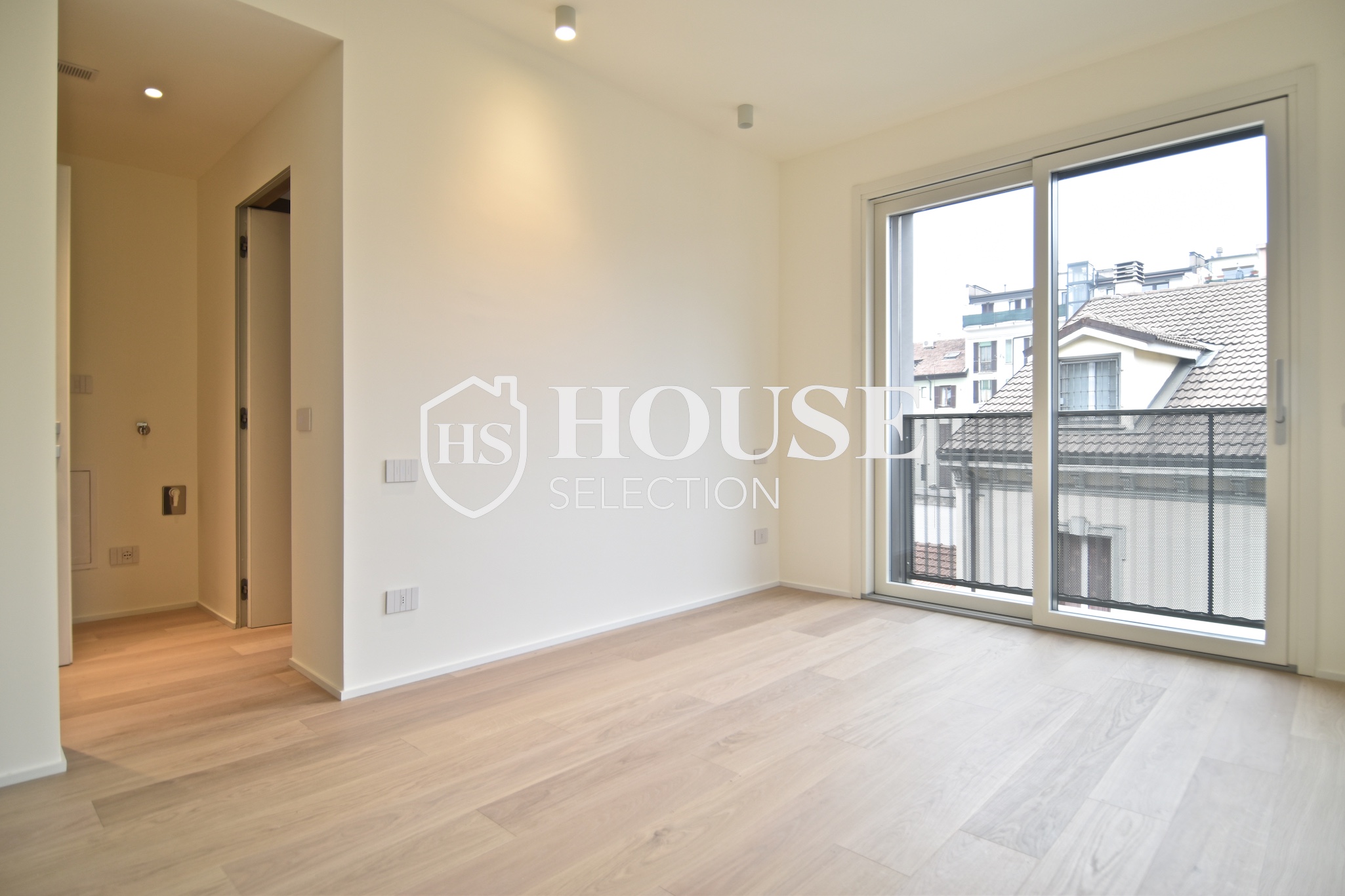 Affitto trilocale con terrazzo corso Sempione, piano alto, nuova costruzione, centro Milano 8