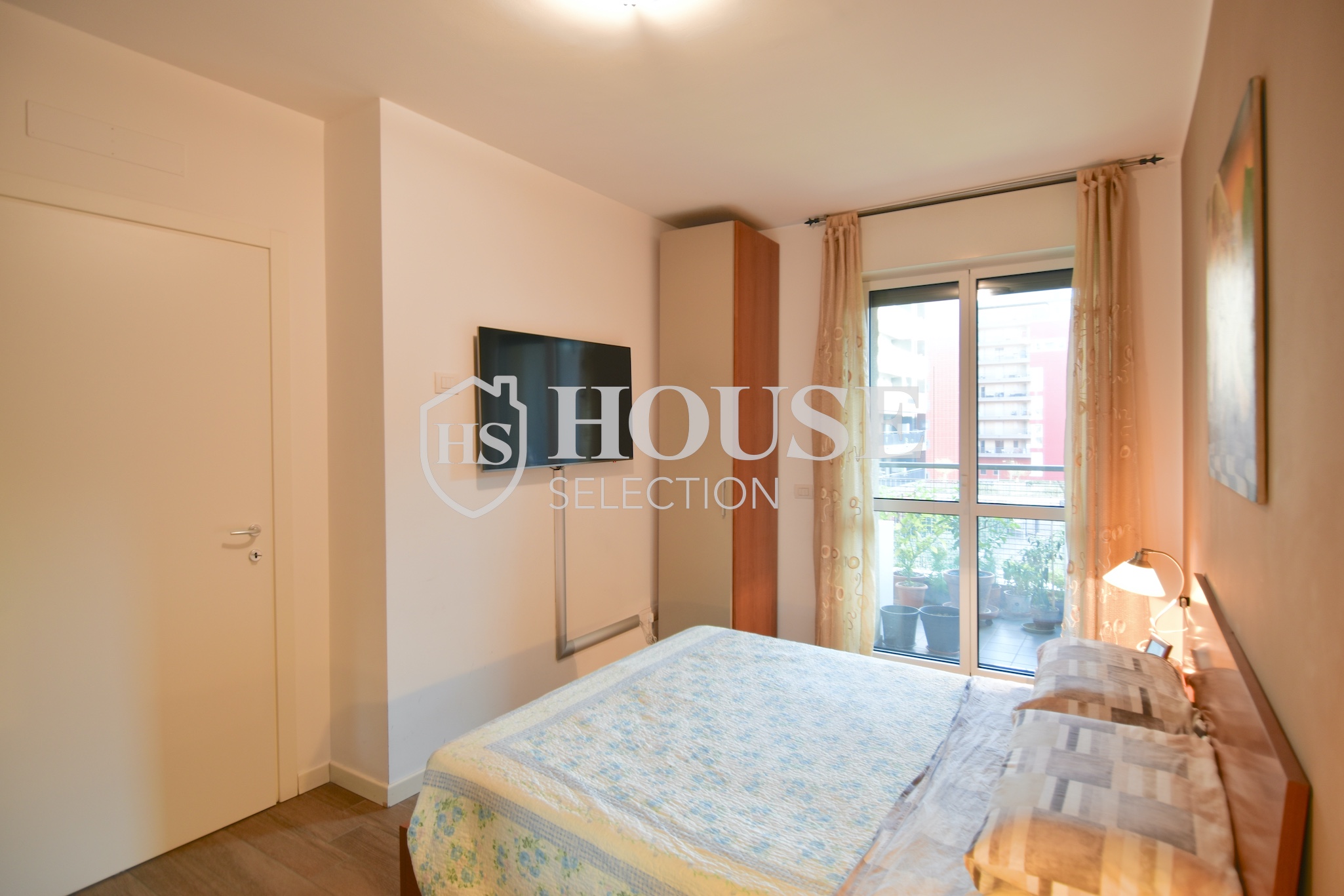 Vendita bilocale con terrazzo, nuova costruzione, box auto, Bovisa, Politecnico Milano 2