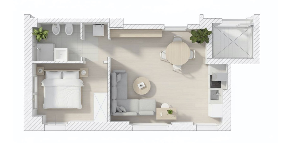 Vendita bilocali viale San Gimignano