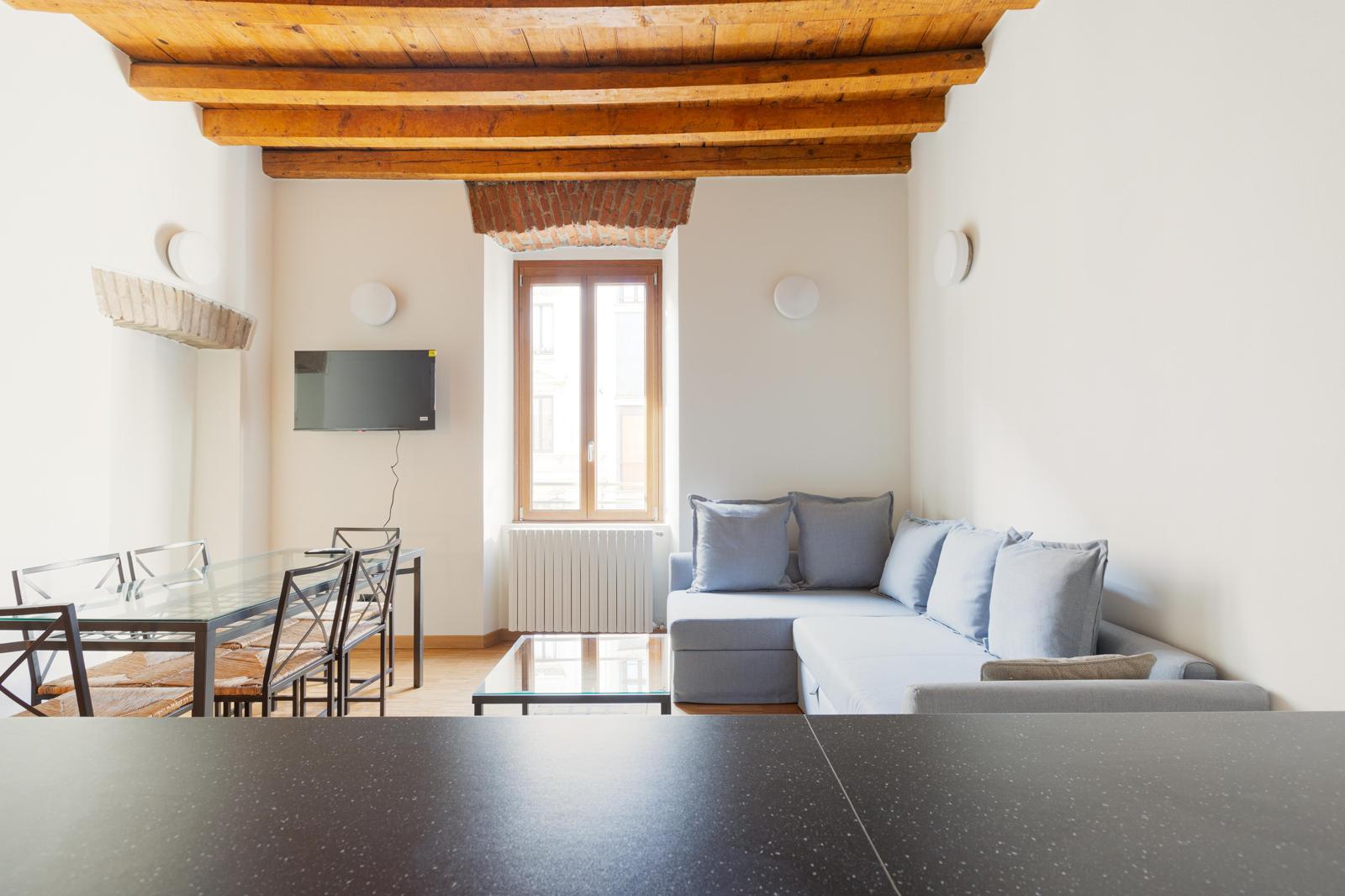 Locazione San Michele del Carso ampio bilocale ristrutturato ed arredato