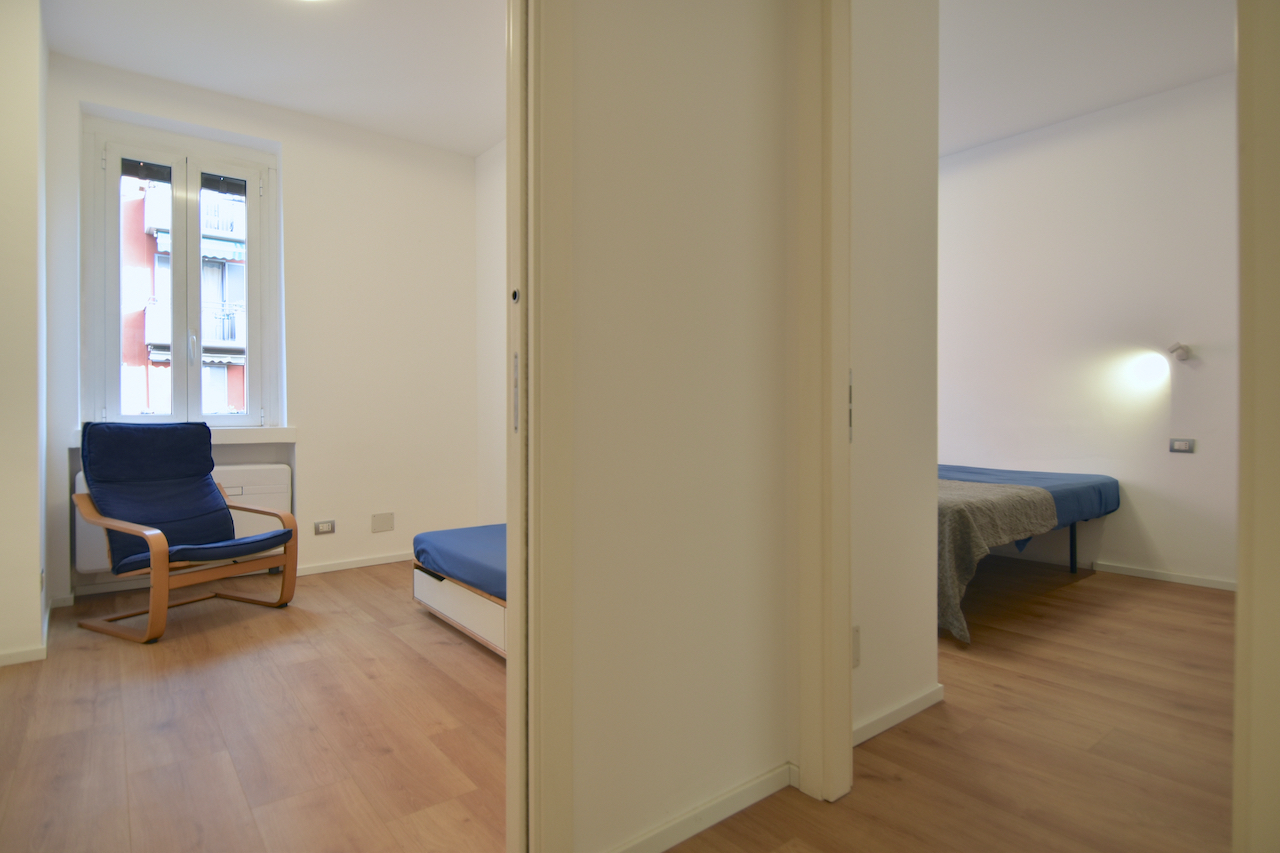 Affitto trilocale con balcone, viale Zara, ristrutturato e arredato, Milano 8