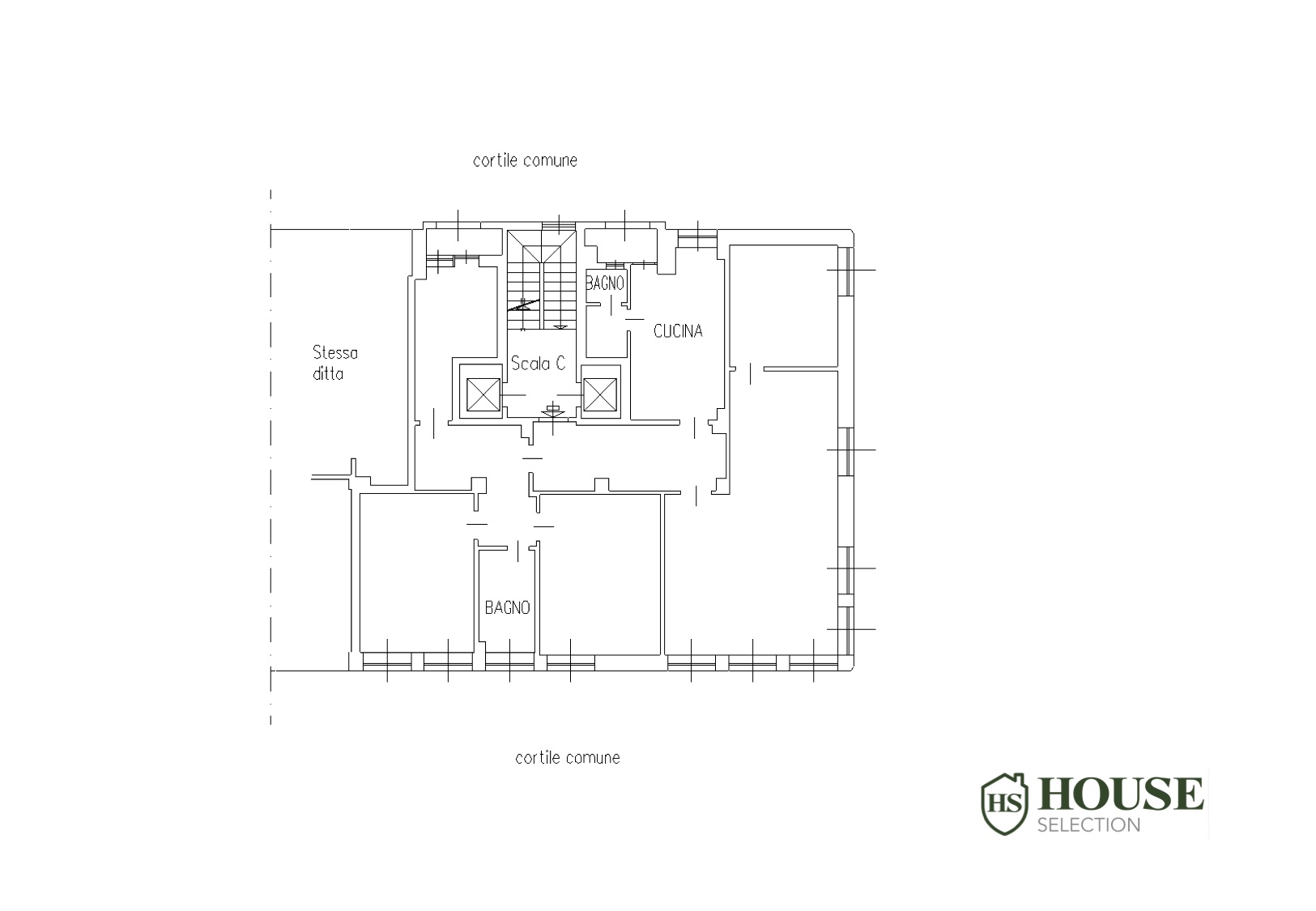 Planimetria Grancini, 4 - As is copia